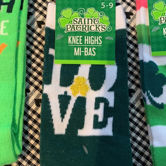 4 pairs for St. Patrick’s Day ☘️ Sock Fest. New for shoe sizes 5-9 and 6-12. - Picture 4 of 7